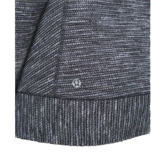 Lululemon Race Your Pace Long Sleeve Running Shirt Women's Size 8 Gray/Black - Picture 4 of 16